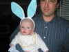 Bunny Ears and Daddy 2.JPG - 2005:04:04 18:53:37